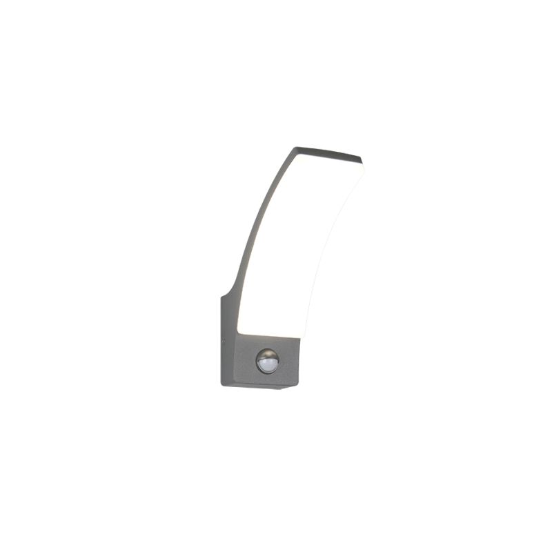 Outdoor - Beja - Anthracite PIR Wall Lamp 4000K Trio-R23359142 - Beja - Anthracite PIR Wall Lamp 4000K