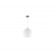 - Moon - Matt Nickel Pendant with White Glass Ø 30 cm Trio-R30153007 - Moon - Matt Nickel Pendant with White Glass Ø 30 cm