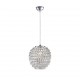 - Petty - Chrome Pendant with Clear Acrylic Trio-R30451906 - Petty - Chrome Pendant with Clear Acrylic