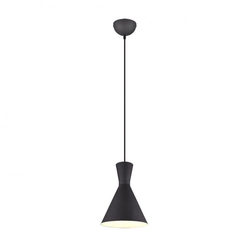 - Enzo - Matt Black Pendant Ø 20 cm Trio-R30781032 - Enzo - Matt Black Pendant Ø 20 cm