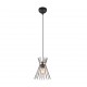 - Rod - Black & Gold Pendant Trio-R31531080 - Rod - Black & Gold Pendant