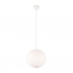 Furry - White Pendant with White Synthetic Plush Ø 35 cm Furry - White Pendant with White Synthetic Plush Ø 35 cm
