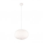 Furry - White Pendant with White Synthetic Plush Ø 50 cm Furry - White Pendant with White Synthetic Plush Ø 50 cm