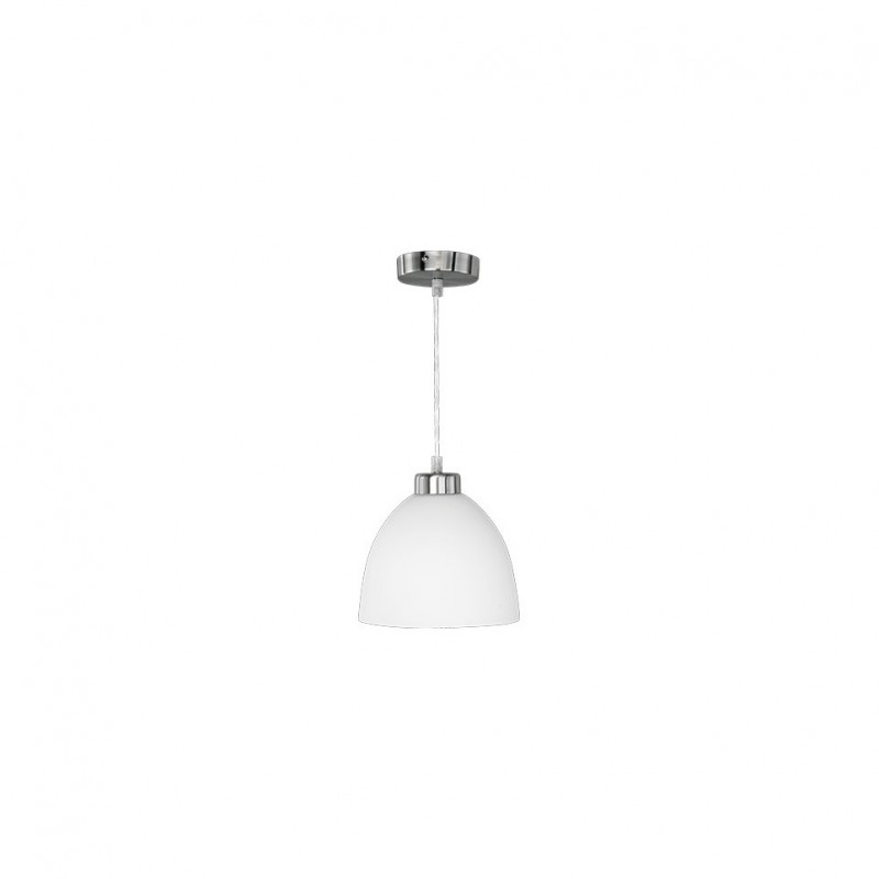 - Dallas - Matt Nickel Pendant with Opal Glass Trio-R32171007 - Dallas - Matt Nickel Pendant with Opal Glass
