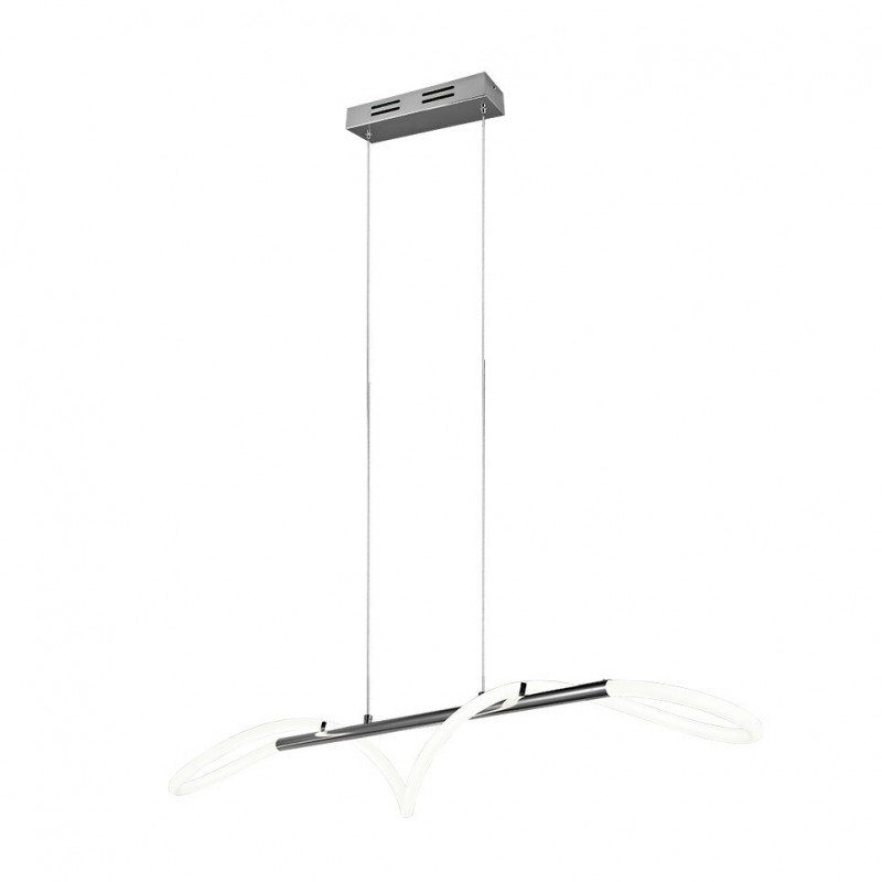 - Argos - Chrome LED over Island Fitting 4000K Trio-R32361106 - Argos - Chrome LED over Island Fitting 4000K