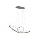 - Sansa - Matt Nickel LED Pendant Trio-R32751107 - Sansa - Matt Nickel LED Pendant
