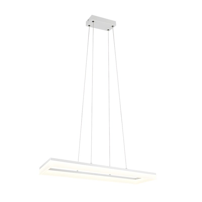 - Camino - Matt White LED over Island Fitting 4000K Trio-R35771131 - Camino - Matt White LED over Island Fitting 4000K