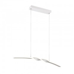 Ginko - Matt White LED over Island Fitting