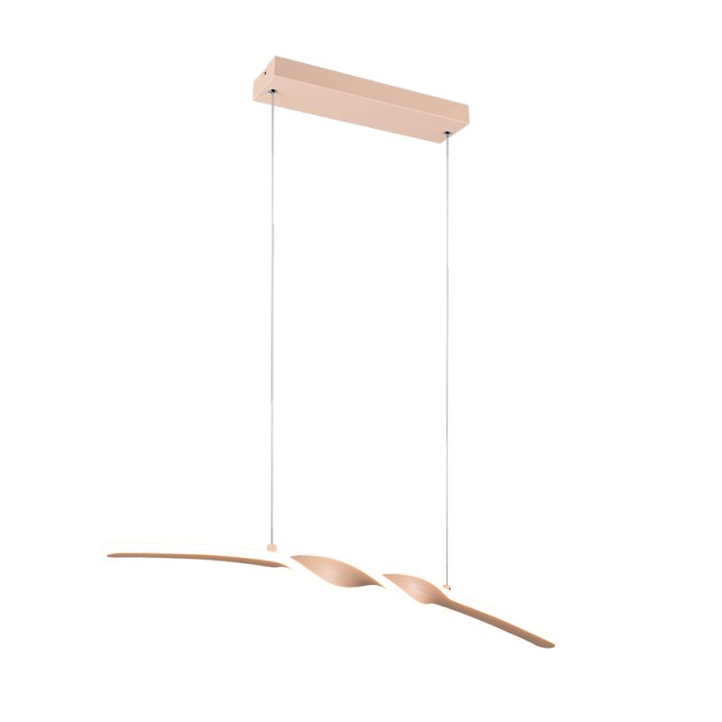 Trio-R35791166 - Ginko - Sand LED over Island Fitting