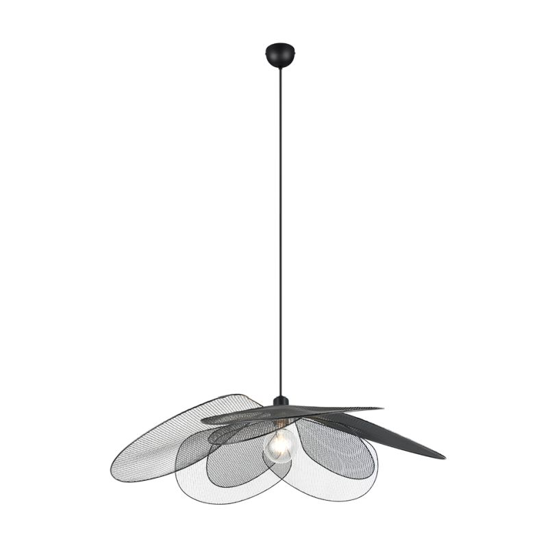 Trio-R36291032 - Fleure - Matt Black Pendant ∅ 87 cm