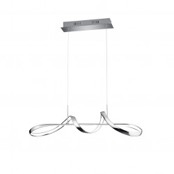 Perugia - Chrome LED over Island Fitting 4000K Perugia - Chrome LED over Island Fitting 4000K