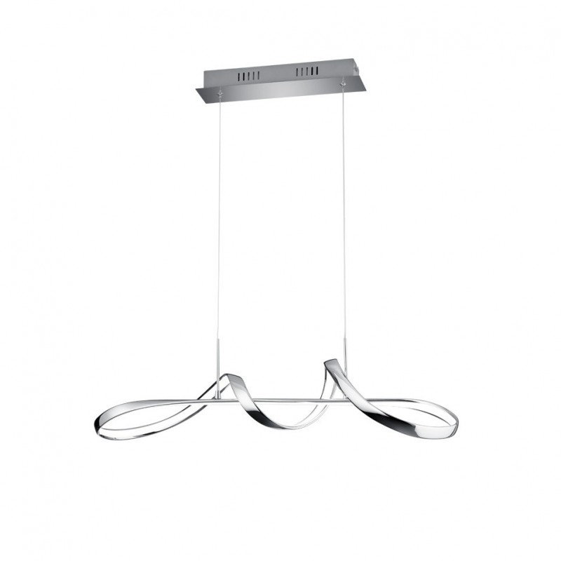 Kitchen Lights - Perugia - Chrome LED over Island Fitting 4000K Trio-R37091106 - Perugia - Chrome LED over Island Fitting 4000K