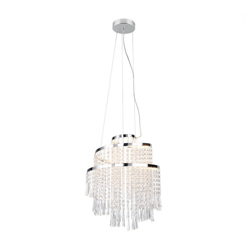 - Pomp - Chrome CCT Pendant with Remote Control Trio-R37341106 - Pomp - Chrome CCT Pendant with Remote Control