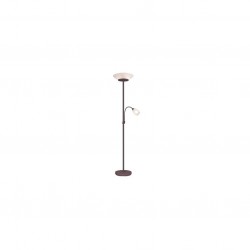Gerry - Rusty Mother & Child Floor Lamp with Opal Glass Gerry - Rusty Mother & Child Floor Lamp with Opal Glass
