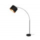 Trio-R40081080 - Bolivia - Matt Black & Gold Floor Lamp