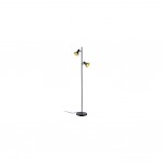 Nina - Black & Gold 2 Light Floor Lamp Nina - Black & Gold 2 Light Floor Lamp