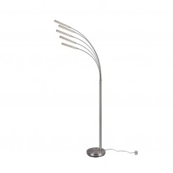 Reed - Matt Nickel 5 Light LED Floor Lamp Reed - Matt Nickel 5 Light LED Floor Lamp