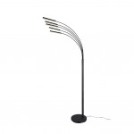 Reed - Matt Black 5 Light LED Floor Lamp Reed - Matt Black 5 Light LED Floor Lamp