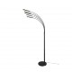 Trio-R41031532 - Reed - Matt Black 5 Light LED Floor Lamp