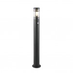 Paloma - Anthracite PIR Bollard with Clear Diffuser Paloma - Anthracite PIR Bollard with Clear Diffuser