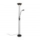 - Spock - Matt Black Mother & Child LED Floor Lamp Trio-R42292132 - Spock - Matt Black Mother & Child LED Floor Lamp