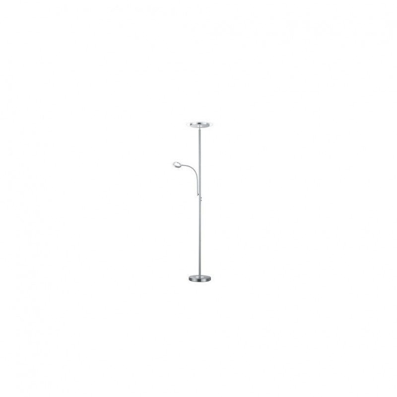 - Ackbar - Matt Nickel Mother & Child LED Floor Lamp Trio-R42752107 - Ackbar - Matt Nickel Mother & Child LED Floor Lamp