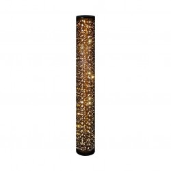 Taco - Black Fabric LED Floor Lamp with Starlight Effect Taco - Black Fabric LED Floor Lamp with Starlight Effect
