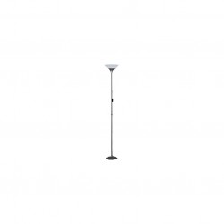 Dezwo - Grey Floor Lamp with White Shade Dezwo - Grey Floor Lamp with White Shade