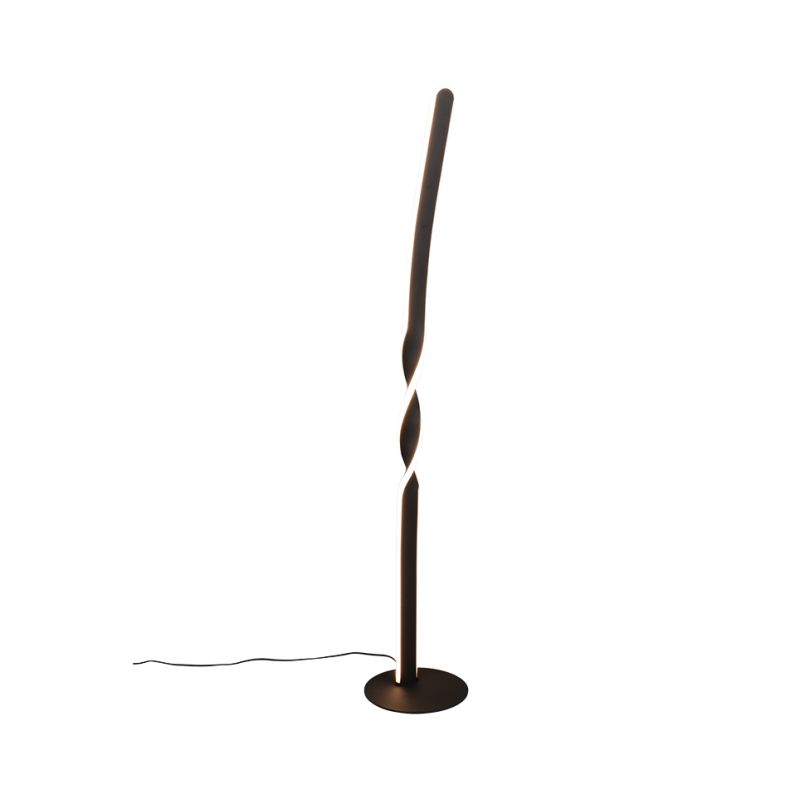 Trio-R45791132 - Ginko - Matt Black LED Floor Lamp