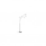 Tommy - Matt Nickel 5 Light Floor Lamp with White Shade Tommy - Matt Nickel 5 Light Floor Lamp with White Shade