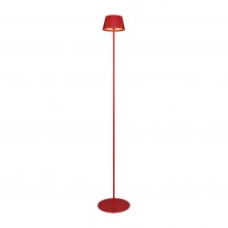 Suarez - Portable Indoor/Outdoor Rechargeable Red Floor Lamp Suarez - Portable Indoor/Outdoor Rechargeable Red Floor Lamp