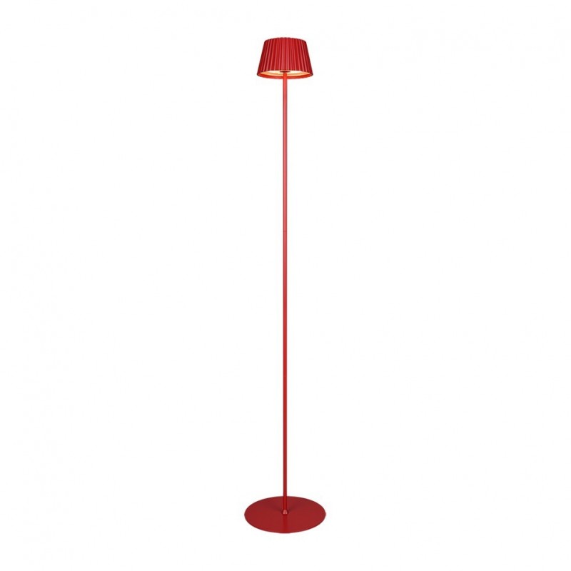 - Suarez - Portable Indoor/Outdoor Rechargeable Red Floor Lamp Trio-R47706110 - Suarez - Portable Indoor/Outdoor Rechargeable Red Floor Lamp