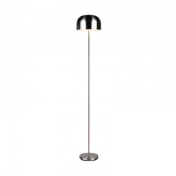 Jeff - Rechargeable Matt Nickel LED Floor Lamp with USB Jeff - Rechargeable Matt Nickel LED Floor Lamp with USB