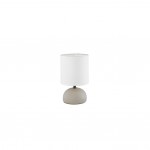 Luci - Cappucino Ceramic Table Lamp with White Shade Luci - Cappucino Ceramic Table Lamp with White Shade