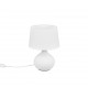 - Martin - White Ceramic Table Lamp with White Shade Trio-R50371001 - Martin - White Ceramic Table Lamp with White Shade
