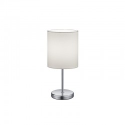 Jerry - Chrome Table Lamp with White Shade Jerry - Chrome Table Lamp with White Shade