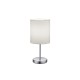 - Jerry - Chrome Table Lamp with White Shade Trio-R50491001 - Jerry - Chrome Table Lamp with White Shade