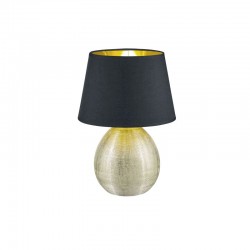 Luxor - Gold Table Lamp with Black & Gold Shade Luxor - Gold Table Lamp with Black & Gold Shade