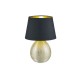 - Luxor - Gold Table Lamp with Black & Gold Shade Trio-R50631079 - Luxor - Gold Table Lamp with Black & Gold Shade