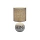 - Esna - Grey Ceramic Table Lamp with Cappucino Shade Trio-R50651025 - Esna - Grey Ceramic Table Lamp with Cappucino Shade