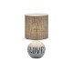 - Esna - Grey Ceramic Table Lamp with Cappucino Shade Trio-R50661025 - Esna - Grey Ceramic Table Lamp with Cappucino Shade