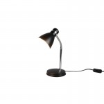Harvey - Matt Black & Chrome Desk Lamp