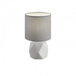 Pike - Grey Concrete Table Lamp with Grey Shade Pike - Grey Concrete Table Lamp with Grey Shade