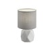 Trio-R50831087 - Pike - Grey Concrete Table Lamp with Grey Shade