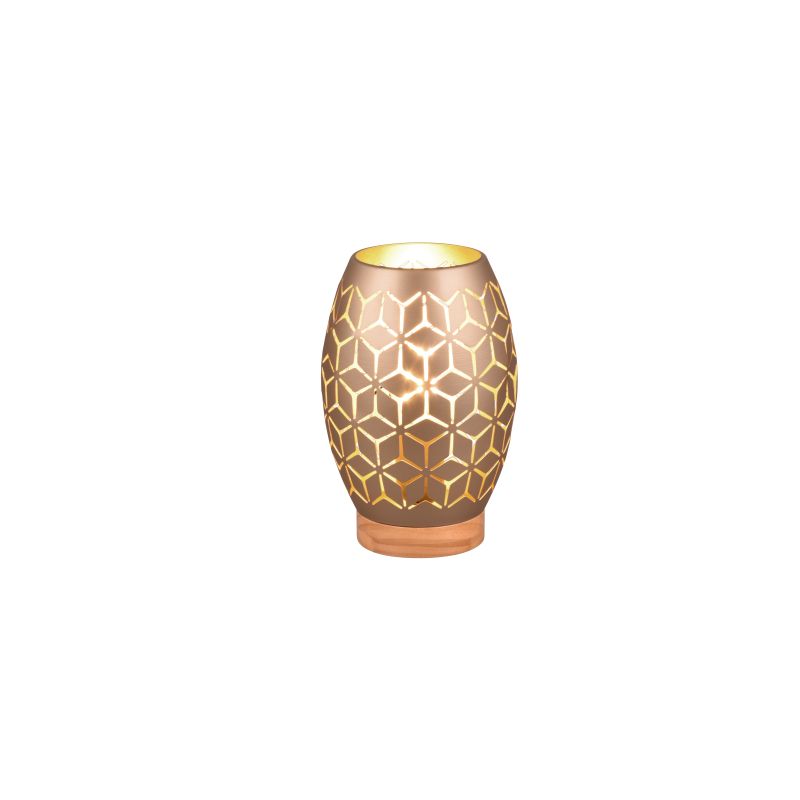 - Bidar - Coffee Table Lamp with Wood Accent Trio-R51571065 - Bidar - Coffee Table Lamp with Wood Accent