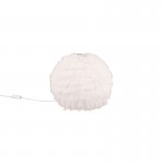 Furry - White Table Lamp with White Synthetic Plush Ø 30 cm Furry - White Table Lamp with White Synthetic Plush Ø 30 cm
