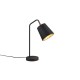 - Buddy - Black Table Lamp with Black & Gold Shade Trio-R51721032 - Buddy - Black Table Lamp with Black & Gold Shade