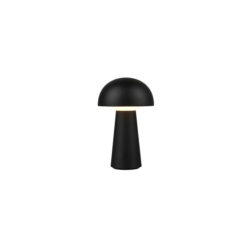 - Lennon - Portable Indoor/Outdoor Rechargeable Black LED Table Lamp Trio-R52176102 - Lennon - Portable Indoor/Outdoor Rechargeable Black LED Table Lamp