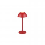 Ricardo - Portable Indoor/Outdoor Rechargeable Red LED Table Lamp Ricardo - Portable Indoor/Outdoor Rechargeable Red LED Table Lamp