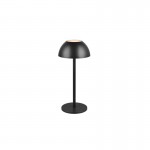 Ricardo - Portable Indoor/Outdoor Rechargeable Black LED Table Lamp Ricardo - Portable Indoor/Outdoor Rechargeable Black LED Table Lamp